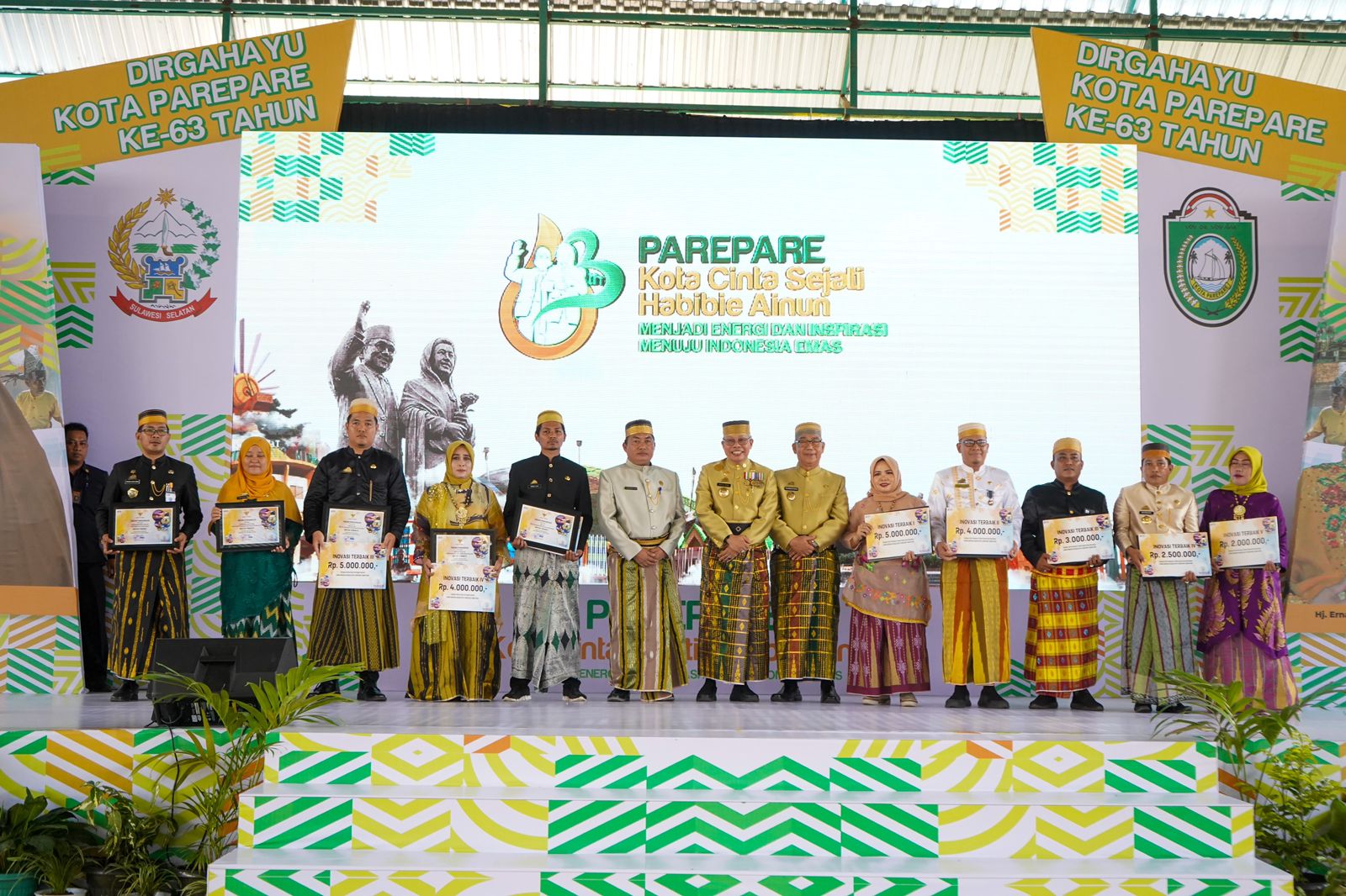 Disaksikan Gubernur, Pemkot Parepare Umumkan Juara Lomba Inovasi, Disporapar Terbaik